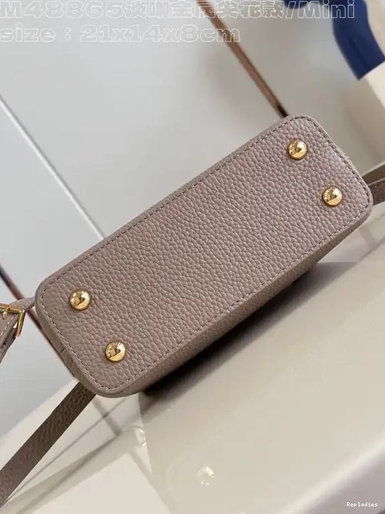Fake Louis Bags CAPUCINES VUITTON MINI-21*14*8CM LOUIS 0506
